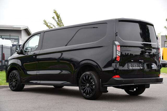 Ford TRANSIT CUSTOM 300 2.0 TDCI L2H1 Black Edition Camera, Cruise, Carplay, Sensoren, 136PK, LED, Multimedia, UNIEK!