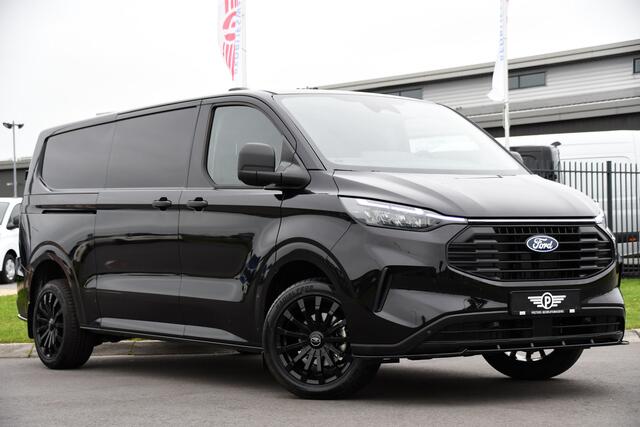Ford TRANSIT CUSTOM 300 2.0 TDCI L2H1 Black Edition Camera, Cruise, Carplay, Sensoren, 136PK, LED, Multimedia, UNIEK!