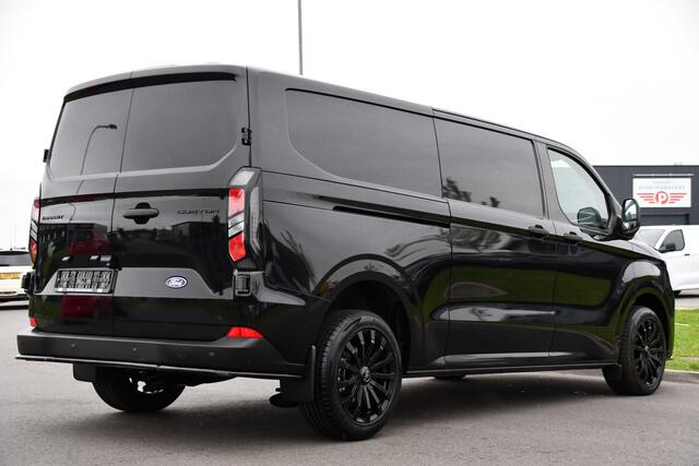 Ford TRANSIT CUSTOM 300 2.0 TDCI L2H1 Black Edition Camera, Cruise, Carplay, Sensoren, 136PK, LED, Multimedia, UNIEK!