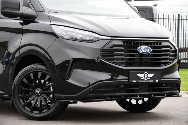 Ford TRANSIT CUSTOM 300 2.0 TDCI L2H1 Black Edition Camera, Cruise, Carplay, Sensoren, 136PK, LED, Multimedia, UNIEK!