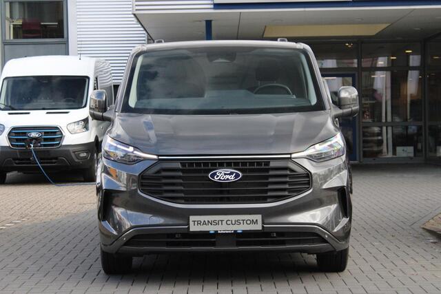 Ford TRANSIT CUSTOM 320 2.0 TDCI L2H1 Limited 136pk | Ford Voorraad | Handmatig regeneratie roetfilter | Trekhaak | Verwarmbare passagiersstoel (8-weg verstelbaar) | Programmeerbare voertuig interface | Navigatie systeem