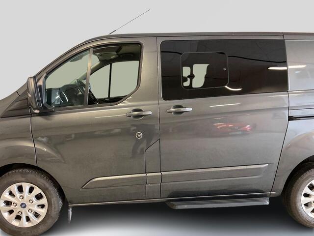 Ford TRANSIT CUSTOM 300 2.0 TDCI L1H1 Limited DC | 170pk Automaat | Dubbele cabine | Dubbele schuifdeur met ruit | Bijrijdersstoel | Stoelverwarming | Scherm | Camera | Achterklep