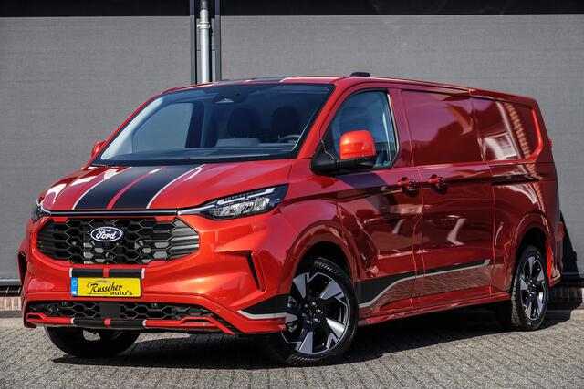 Ford TRANSIT CUSTOM L2H1 170Pk Aut. | Sport | B&O Sound | 360° camera | Trekhaak | Artisan Red