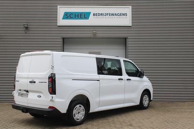 Ford TRANSIT CUSTOM 320 2.0 TDCI L2H1 Trend DC 136pk - Carplay - Android - Camera - Trekhaak - LED koplampen - Stoelverwarming - Draadloos laden - Rijklaar