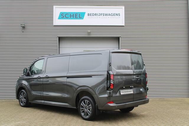 Ford TRANSIT CUSTOM 320 2.0 TDCI L2H1 Limited 170pk - 2x Schuifdeur - Adaptive Cruise - Verwarmd stuur - Blind spot - Navigatie - Camera - Draadloos laden - Rijklaar
