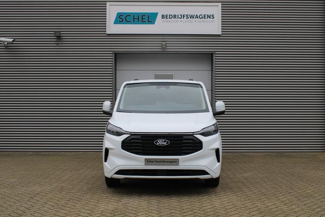 Ford TRANSIT CUSTOM 320 2.0 TDCI L2H1 Limited 170pk - 2x Schuifdeur - Adaptive Cruise - Verwarmd stuur - Blind spot - Navigatie - Camera - Draadloos laden - Rijklaar