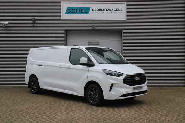 Ford TRANSIT CUSTOM 320 2.0 TDCI L2H1 Limited 170pk - 2x Schuifdeur - Adaptive Cruise - Verwarmd stuur - Blind spot - Navigatie - Camera - Draadloos laden - Rijklaar