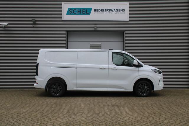 Ford TRANSIT CUSTOM 320 2.0 TDCI L2H1 Limited 170pk - 2x Schuifdeur - Adaptive Cruise - Verwarmd stuur - Blind spot - Navigatie - Camera - Draadloos laden - Rijklaar