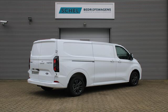 Ford TRANSIT CUSTOM 320 2.0 TDCI L2H1 Limited 170pk - 2x Schuifdeur - Adaptive Cruise - Verwarmd stuur - Blind spot - Navigatie - Camera - Draadloos laden - Rijklaar