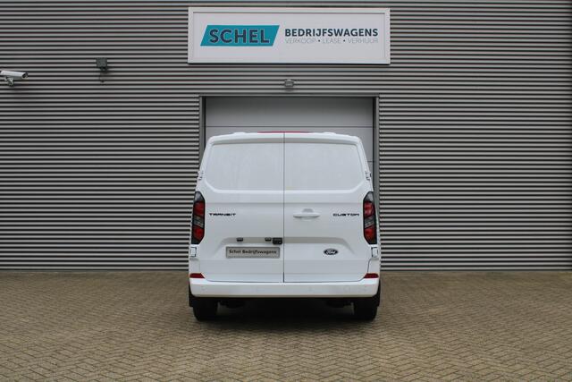 Ford TRANSIT CUSTOM 320 2.0 TDCI L2H1 Limited 170pk - 2x Schuifdeur - Adaptive Cruise - Verwarmd stuur - Blind spot - Navigatie - Camera - Draadloos laden - Rijklaar