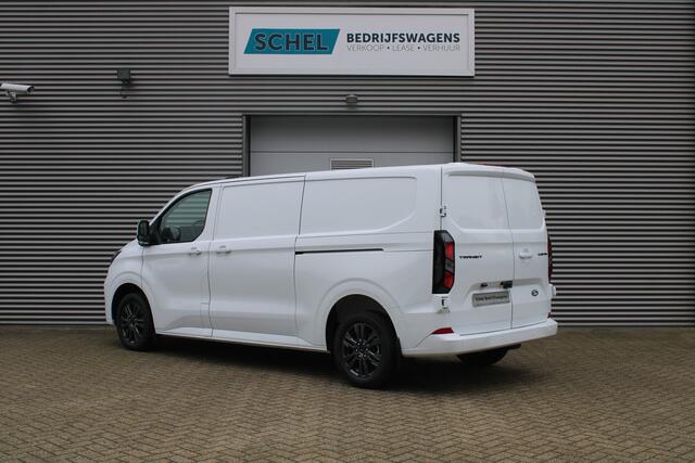Ford TRANSIT CUSTOM 320 2.0 TDCI L2H1 Limited 170pk - 2x Schuifdeur - Adaptive Cruise - Verwarmd stuur - Blind spot - Navigatie - Camera - Draadloos laden - Rijklaar