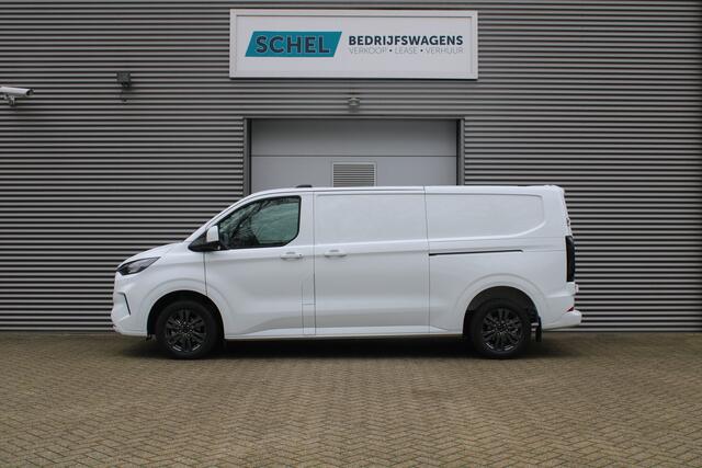 Ford TRANSIT CUSTOM 320 2.0 TDCI L2H1 Limited 170pk - 2x Schuifdeur - Adaptive Cruise - Verwarmd stuur - Blind spot - Navigatie - Camera - Draadloos laden - Rijklaar