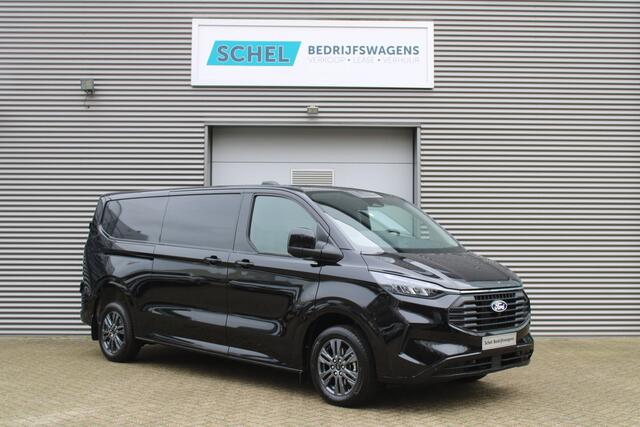 Ford TRANSIT CUSTOM 320 2.0 TDCI L2H1 Limited 170pk - 2x Schuifdeur - Adaptive Cruise - Verwarmd stuur - Blind spot - Navigatie - Camera - Draadloos laden - Rijklaar
