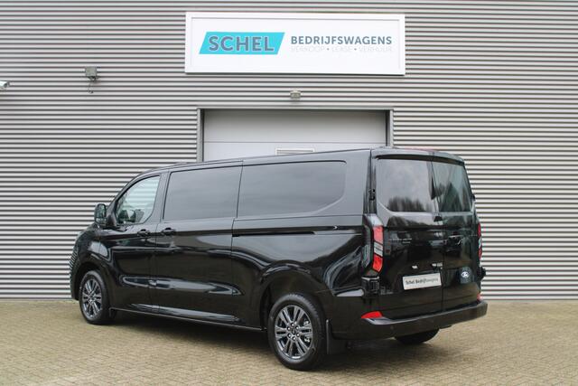 Ford TRANSIT CUSTOM 320 2.0 TDCI L2H1 Limited 170pk - 2x Schuifdeur - Adaptive Cruise - Verwarmd stuur - Blind spot - Navigatie - Camera - Draadloos laden - Rijklaar