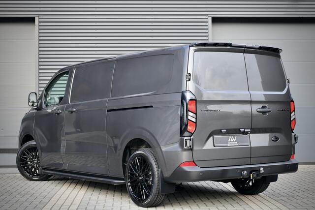 Ford TRANSIT CUSTOM 320 2.0 TDCI 170PK L2H1 AUT | ACC | Blind Spot | Camera | Lane Assist | Stoelverwarming | CarPlay | L+R Schuifdeur | Navigatie | Raptor Edition | Trekhaak | 3-Zitter