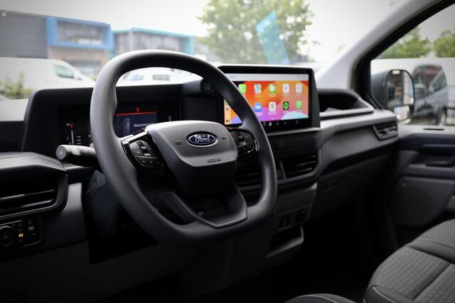Ford TRANSIT CUSTOM 320 2.0 TDCI 170PK L2H1 AUT | ACC | Blind Spot | Camera | Lane Assist | Stoelverwarming | CarPlay | L+R Schuifdeur | Navigatie | Raptor Edition | Trekhaak | 3-Zitter