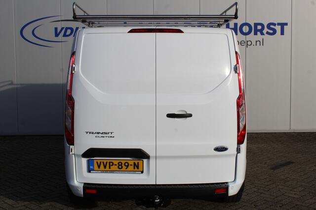 Ford TRANSIT CUSTOM 280 2.0-105pk TDCI L1H1 Trend. Goede, nette Ford Transit Custom ! Airco, camera, parkeersensoren v/a, trekhaak, cruise control, bijrijdersbank, imperiaal, telefoonvoorb., etc.