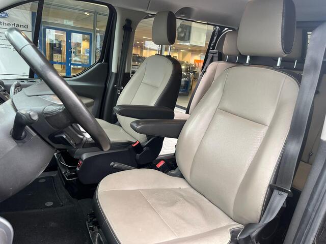 Ford TRANSIT CUSTOM 290 2.0 TDCI L1H1 Limited DC 170pk | Dubbele Cabine | Automaat | Leer | Stoelverwarming | Camera achter | Dubbele schuifdeur |
