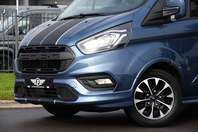 Ford TRANSIT CUSTOM 320 2.0 TDCI L1H1 Sport DC Adaptieve Cruise, Carplay, 185PK, Automaat, Sensoren, multimedia, Stoelverwarming, UNIEK!