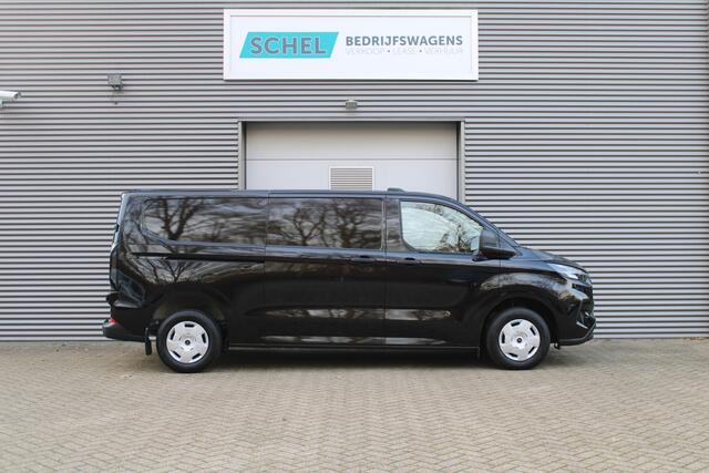 Ford TRANSIT CUSTOM 320 2.0 TDCI L2H1 Trend 136pk - 2x Schuifdeur - LED koplampen - Carplay - Android - Camera - Stoelverwarming - 70l tank - Rijklaar