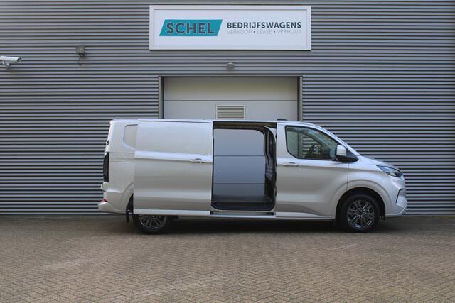 Ford TRANSIT CUSTOM 320 2.0 TDCI L2H1 Limited 170pk - 2x Schuifdeur - Adaptive Cruise - Blind spot - Navigatie - Camera - Draadloos laden - Rijklaar