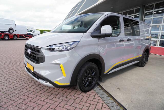 Ford TRANSIT CUSTOM 320L 2.0 TDCI 136PK L2H1 Trail DC 2x Schuifdeur Nr. V090 | Airco | Adap | Navi| Camera | Blis DEMO