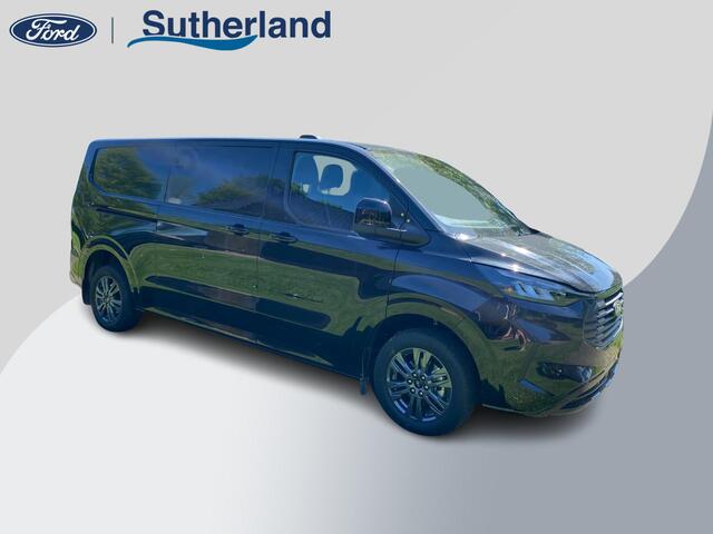 Ford TRANSIT CUSTOM 300 2.0 TDCI L2H1 Limited Nieuw | SCI| 136pk | 17 inch | Draadloos opladen | Adaptive cruise control | Navigatie | Dodehoeksensoren | Verwarmbaar stuurwiel | Roetfilter regeneratie | Reservewiel