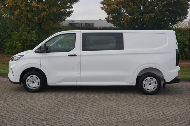 Ford TRANSIT CUSTOM 320L 150PK Trend Dubbel Cabine 13" Sync4 Apple CP/Android A. Camera!! NR. 421