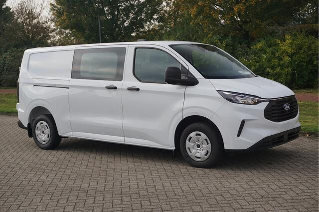 Ford TRANSIT CUSTOM 320L 150PK Trend Dubbel Cabine 13" Sync4 Apple CP/Android A. Camera!! NR. 421