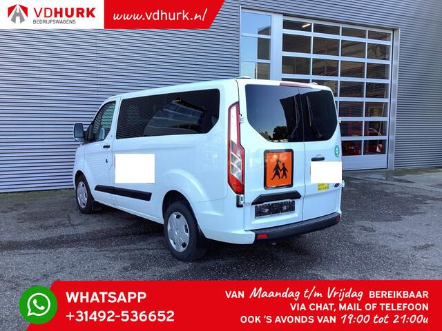 Ford TRANSIT CUSTOM Tourneo 2.0 TDCI ¤ 34.186,- incl. BTW/BPM Trend Combi/ Kombi/ 9 Persoons/ 9 P/ Cruise/ PDC/ Airco