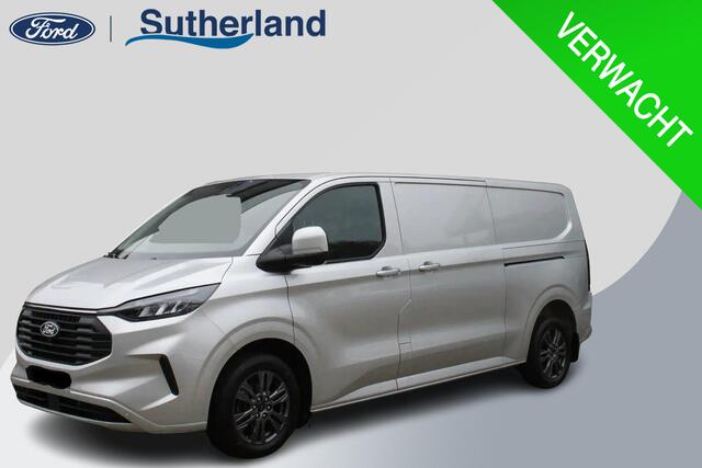 Ford TRANSIT CUSTOM 320 2.0 TDCI L2H1 Limited SCI 170pk Automaat! | 5 jaar garantie | 17 inch velgen | Dubbele schuifdeur | Draadloos opladen | Reservewiel | 70L brandstoftank | Trekhaak