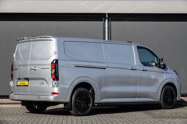 Ford TRANSIT CUSTOM L2H1 2.0Tdci 170Pk Aut. | 19'' | Spoilerpack | Trekhaak Wegklapbaar | Moondust Zilver