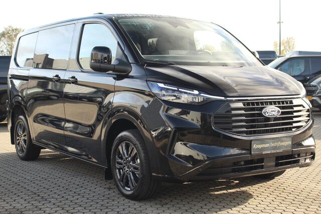 Ford TRANSIT CUSTOM 300 2.0TDCI 136pk L1H1 Limited DC | Automaat | Adapt. cruise | LED | Sync 4 13" | Keyless | Camera | Driver assist pack | Lease 753,- p/m