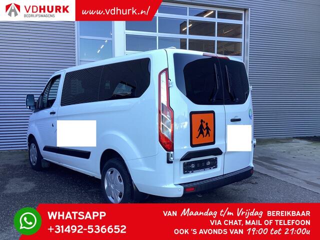 Ford TRANSIT CUSTOM Tourneo 2.0 TDCI ¤ 33.261,- incl. BTW/BPM Trend Combi/ Kombi/ 9 Persoons/ 9 P/ Cruise/ PDC/ Airco