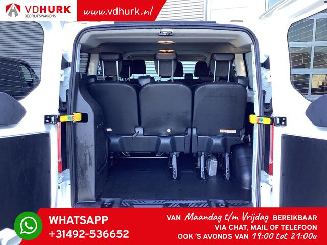 Ford TRANSIT CUSTOM Tourneo 2.0 TDCI ¤ 33.261,- incl. BTW/BPM Trend Combi/ Kombi/ 9 Persoons/ 9 P/ Cruise/ PDC/ Airco
