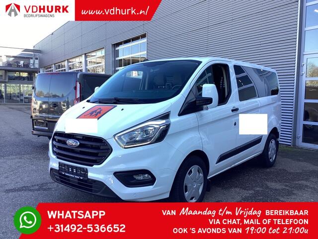 Ford TRANSIT CUSTOM Tourneo 2.0 TDCI ¤ 33.261,- incl. BTW/BPM Trend Combi/ Kombi/ 9 Persoons/ 9 P/ Cruise/ PDC/ Airco