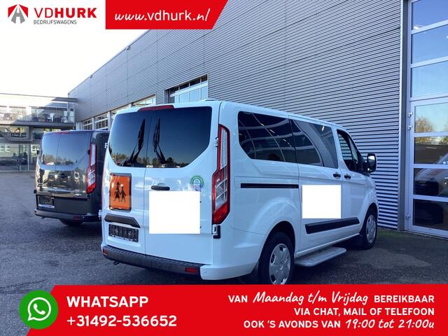 Ford TRANSIT CUSTOM Tourneo 2.0 TDCI ¤ 33.261,- incl. BTW/BPM Trend Combi/ Kombi/ 9 Persoons/ 9 P/ Cruise/ PDC/ Airco