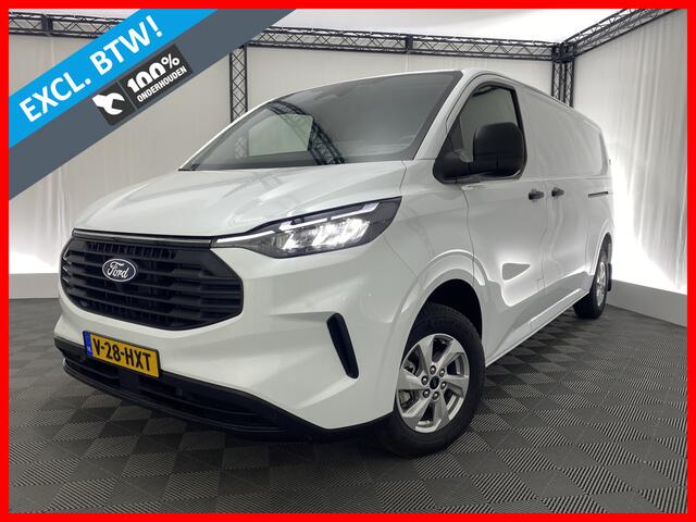 Ford TRANSIT CUSTOM 320 2.0 TDCI L2H1 Limited Automaat | Apple Carplay | Navi | Trekhaak | Dubbele Schuifdeur |