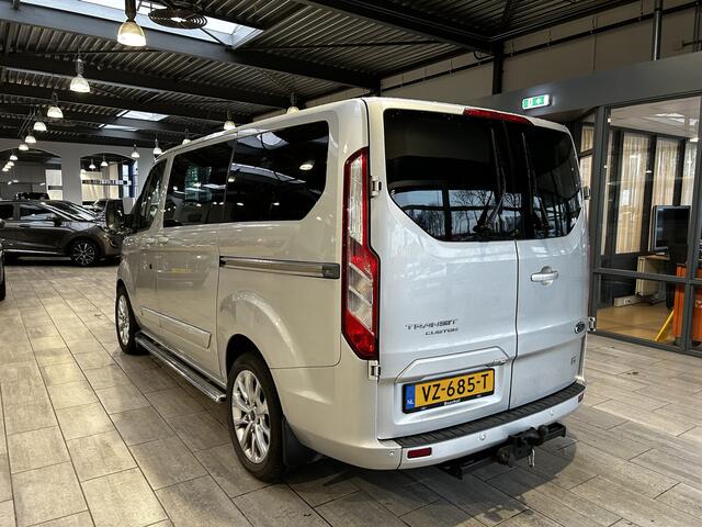 Ford TRANSIT CUSTOM 270 2.2 TDCI L1H1 Anniversary Edition Dubbele Cabine | Leer | Camera | 18" | Trekhaak | Navi | Clima | Cruise | Dubbele schuifdeur