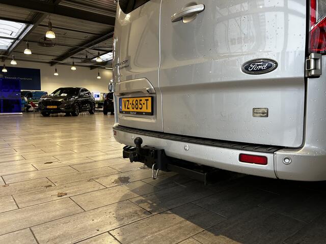 Ford TRANSIT CUSTOM 270 2.2 TDCI L1H1 Anniversary Edition Dubbele Cabine | Leer | Camera | 18" | Trekhaak | Navi | Clima | Cruise | Dubbele schuifdeur