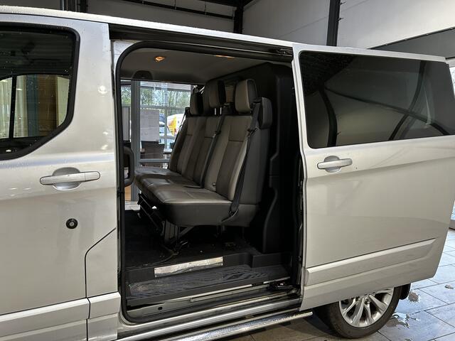 Ford TRANSIT CUSTOM 270 2.2 TDCI L1H1 Anniversary Edition Dubbele Cabine | Leer | Camera | 18" | Trekhaak | Navi | Clima | Cruise | Dubbele schuifdeur