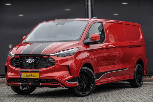 Ford TRANSIT CUSTOM L2H1 170Pk Aut. | Sport | B&O Sound | 360° camera | 20'' | Artisan Red