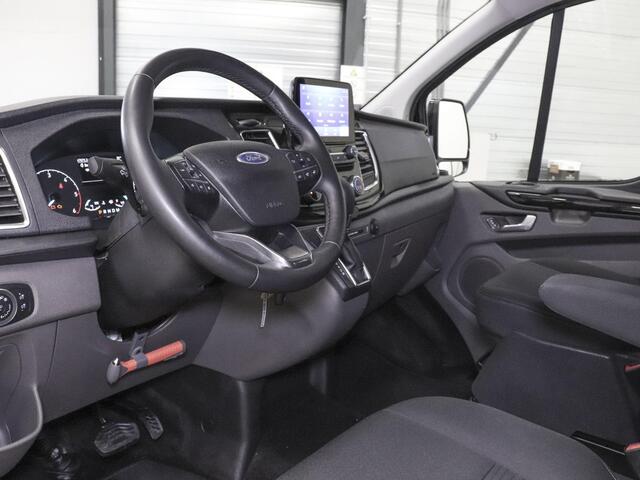 Ford TRANSIT CUSTOM 300 2.0 TDCI L2H1 Limited Automaat Dubbele Cabine Airco 2x Schuifdeur Trekhaak Navi Parkeersensoren