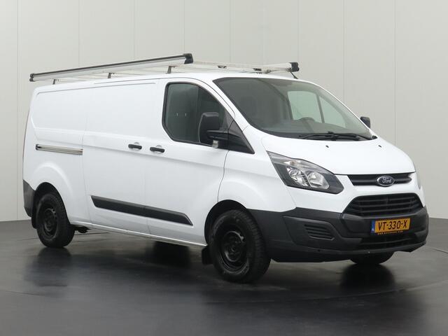 Ford TRANSIT CUSTOM 2.2TDCI Lang Imperiaal | Trekhaak | Airco | Cruise | Betimmering