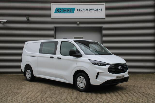 Ford TRANSIT CUSTOM 320 2.0 TDCI L2H1 Trend DC 136pk - Carplay - Android - Camera - Trekhaak - LED koplampen - Stoel + Stuurverwarming - Rijklaar