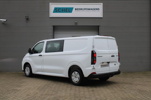 Ford TRANSIT CUSTOM 320 2.0 TDCI L2H1 Trend DC 136pk - Carplay - Android - Camera - Trekhaak - LED koplampen - Stoel + Stuurverwarming - Rijklaar
