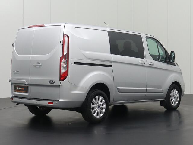 Ford TRANSIT CUSTOM 2.0TDCI 130PK Automaat Dubbele Cabine | 2xSchuifdeur | Navigatie | Camera | Airco | Cruise