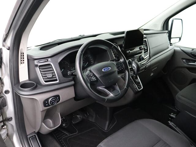 Ford TRANSIT CUSTOM 2.0TDCI 130PK Automaat Dubbele Cabine | 2xSchuifdeur | Navigatie | Camera | Airco | Cruise