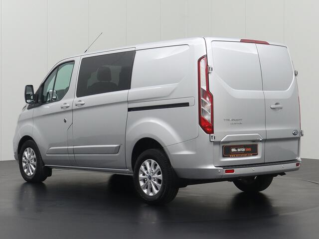 Ford TRANSIT CUSTOM 2.0TDCI 130PK Automaat Dubbele Cabine | 2xSchuifdeur | Navigatie | Camera | Airco | Cruise