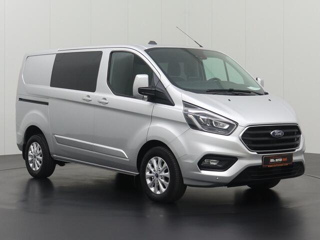 Ford TRANSIT CUSTOM 2.0TDCI 130PK Automaat Dubbele Cabine | 2xSchuifdeur | Navigatie | Camera | Airco | Cruise